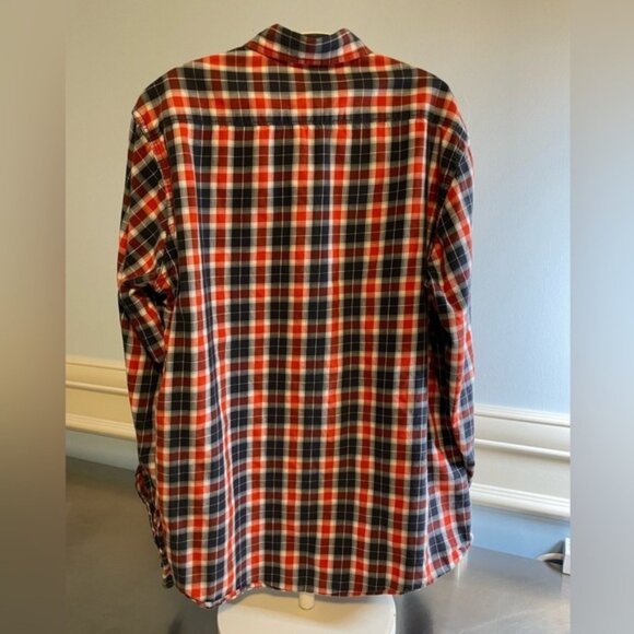 H&M - Mens - plaid long sleeve shirt - Picture 4 of 7